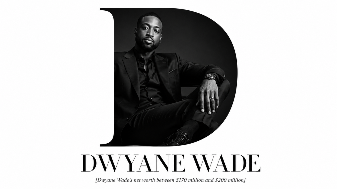 Dwyane Wade Net Worth 2026 estimated at $170–200 million during a professional portrait